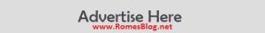 RomesBlog Advertise Here