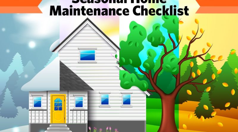 Home maintenance list