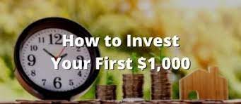 Invest your first $1000