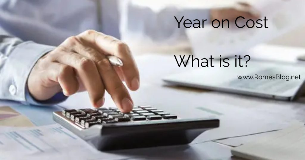 What is year on cost?